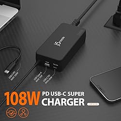 j5create 108W USB Type C PD Super Charger for