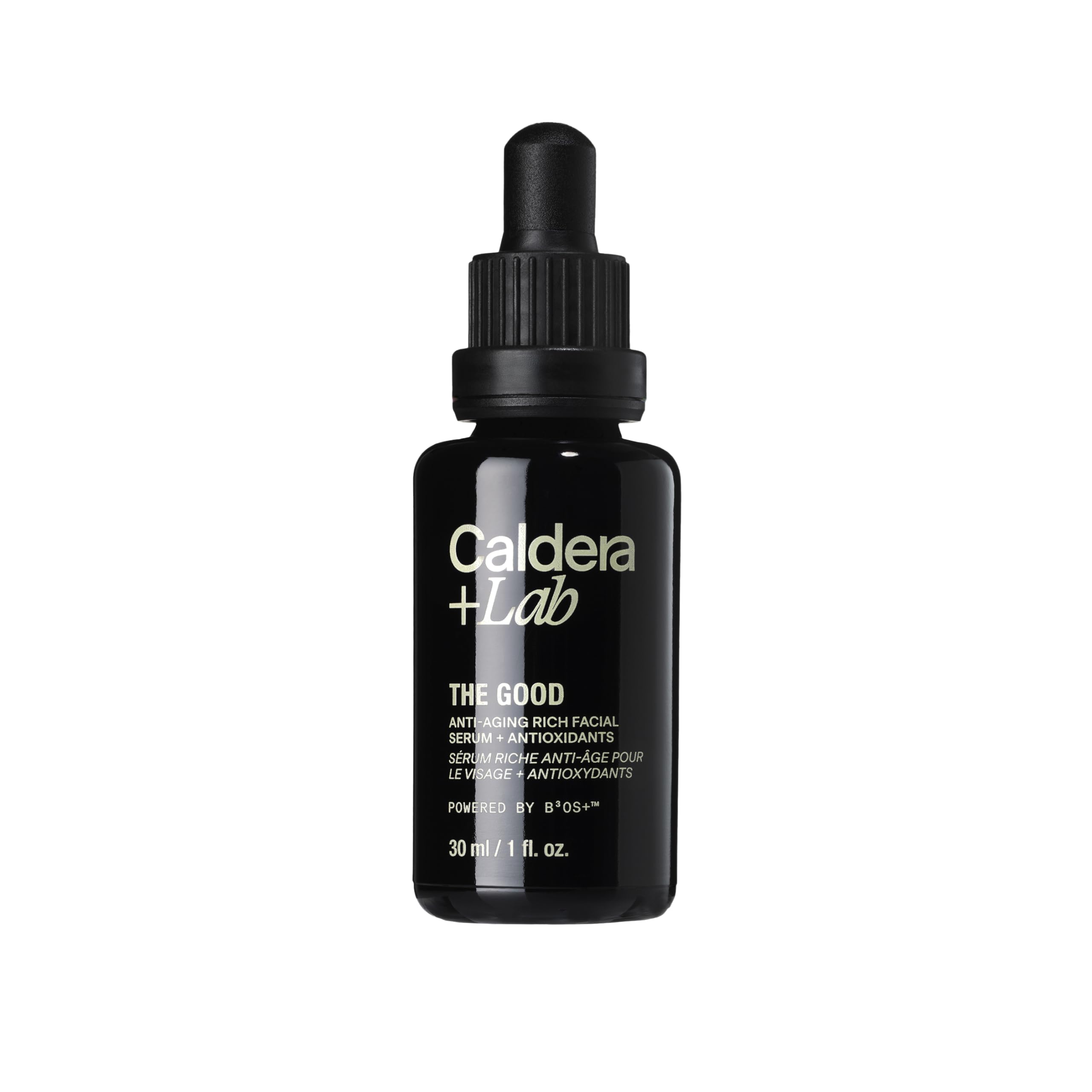 Caldera + Lab The Good | Men's Organic Moisturizing Face Serum for Dry, Sensitive, & Normal Skin – Vegan, Natural & Antioxidant Packed Skincare Facial Oil