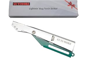 GUTI-MORE GUTIMORE Lightnin' Bug Torch Striker,Spark Lighter,Welding Torch Striker,Multi-Spark Discharge Ignites Almost Fuel Gas