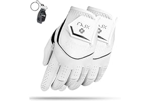 LYRX Golf Gloves for Men & Women - Cabretta Leather Winter Golf Glove - Dual and Single Pack for Left & Right Handed Golfer