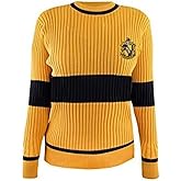 Cinereplicas Harry Potter - Quidditch Sweater Gryffindor/Slytherin/Ravenclaw/Hufflepuff - XS/S/M/L/XL - Official License