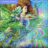 Celestial Journeys Calendar 2017 ~ Josephine Wall Deluxe Wall Calendar with Glitter (12x12)