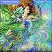 Celestial Journeys Calendar 2017 ~ Josephine Wall Deluxe Wall Calendar with Glitter (12x12)