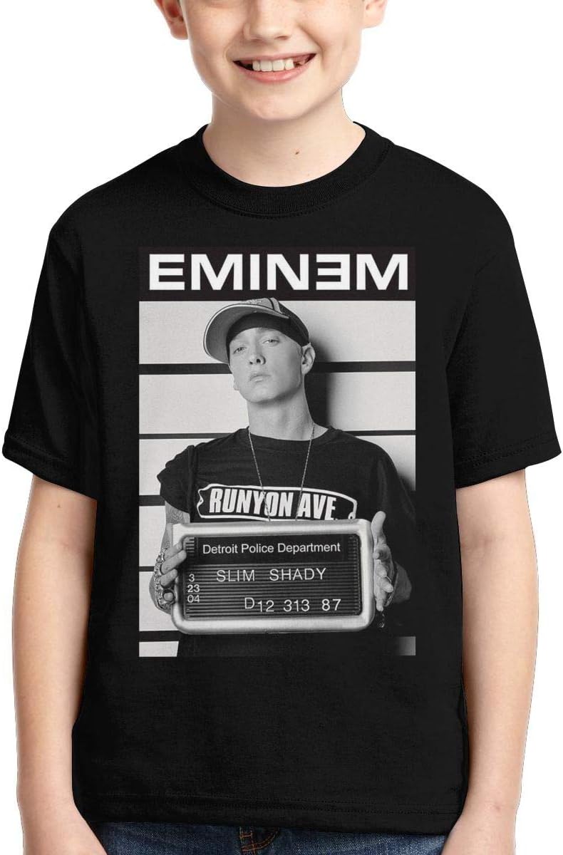 Sunyaozhuanmai Boys,Girls,Youth Eminem T-Shirt