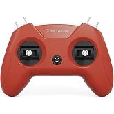 BETAFPV LiteRadio 2 SIM Controller for FPV Flight Training-Mode 2/Red | Plug-and-Play Type-C, Support Most Systems Platforms like DRL/Uncrashed/VelociDrone/Phoenix RC/TryP/Aerofly RC 8