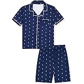 Sleep On It Boys Pajama Sets - 2 Piece Pajama Coat Set for Kids Sleepwear