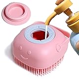 Woleigiao Pet Bath Brush Dog Bath Brush Shampoo