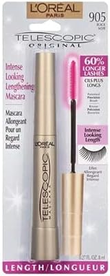 L'Oreal Paris Telescopic Mascara Black Waterproof Lengthening Full Size New view 9