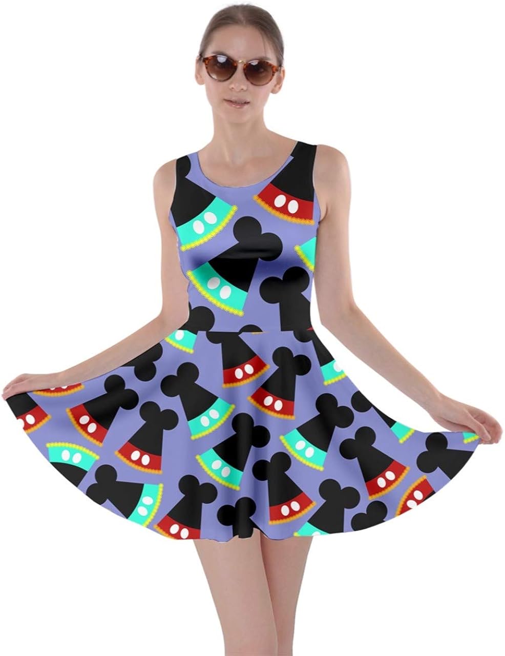 alice in wonderland skater dress