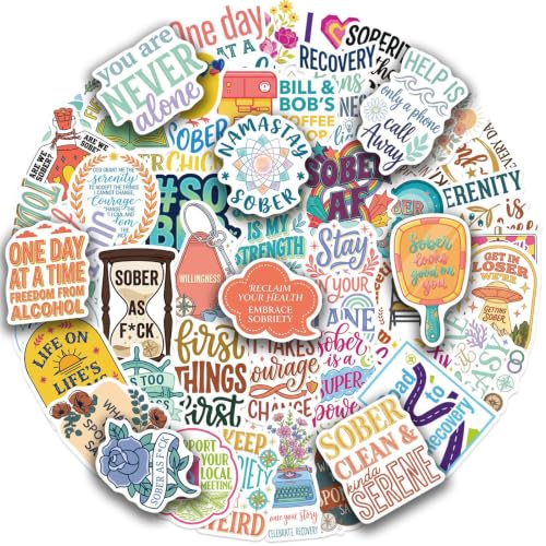 Sobriety Vinyls Stickers Laptop Keep Sobriety Sticker