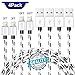 iPhone Charger 4Pack 3FT 3FT 10FT 10FT Lightning Cable,Extra Long & Short Nylon Braided Durable iPhone Cord to USB Charging Data for iPhone X 8 8Plus 7 7 Plus 6s 6sPlus 6 6Plus 5 iPad iPod and More