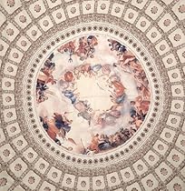 The Apotheosis of George Washington - 500 Piece Puzzle - United States Capitol Historical Society by White Mountain Puzzles
