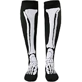 Junely Compression Socks for Women Knee High Funny Socks | Running Athletic Nurses Pregnant Women Work Support Travel Flight Sports Gifts