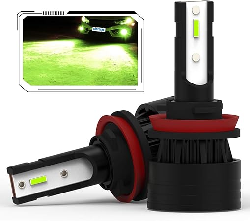 Amazon Led H11 H16 Jp国産車 H9 H8 Ledフォグランプledヘッドライト レモングリーン黄緑 シアンレモン 汎用自動車用 高輝度csp 1860 チップ 100lm 6000lm 2 ハイパワー40w w 2 車検対応 ハイブリッド車対応 Phev Ev車対応 2個入 車 バイク 車 バイク