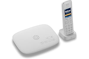 Ooma Telo Air and Handset. Free Internet Home Phone Service Wi-Fi Connectivity. Affordable landline Replacement. Unlimited Nationwide Calling. Mobile app. Low International Rates. Blocks robocalls.
