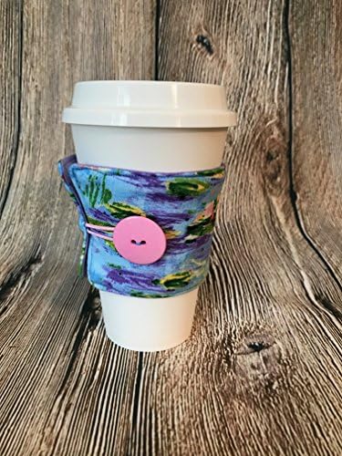 Water Lilly Coffee Cozy