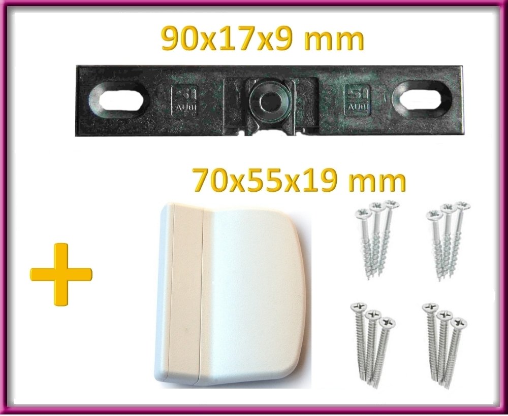 Si Siegenia Patio Balcony Door Catch A1361 Door Catch + Sleeve