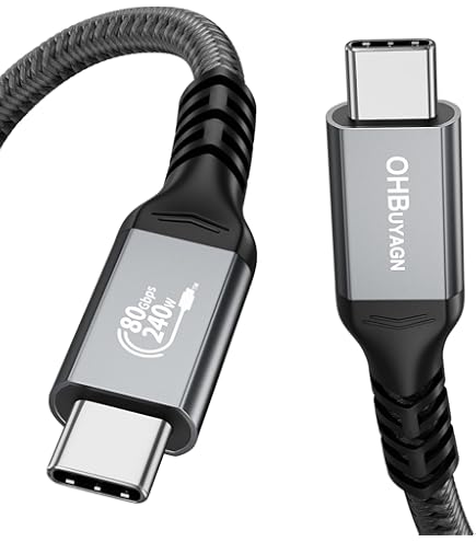 Amazon.com: Apple Thunderbolt 4 (USB-C) Pro Cable (1.8 m