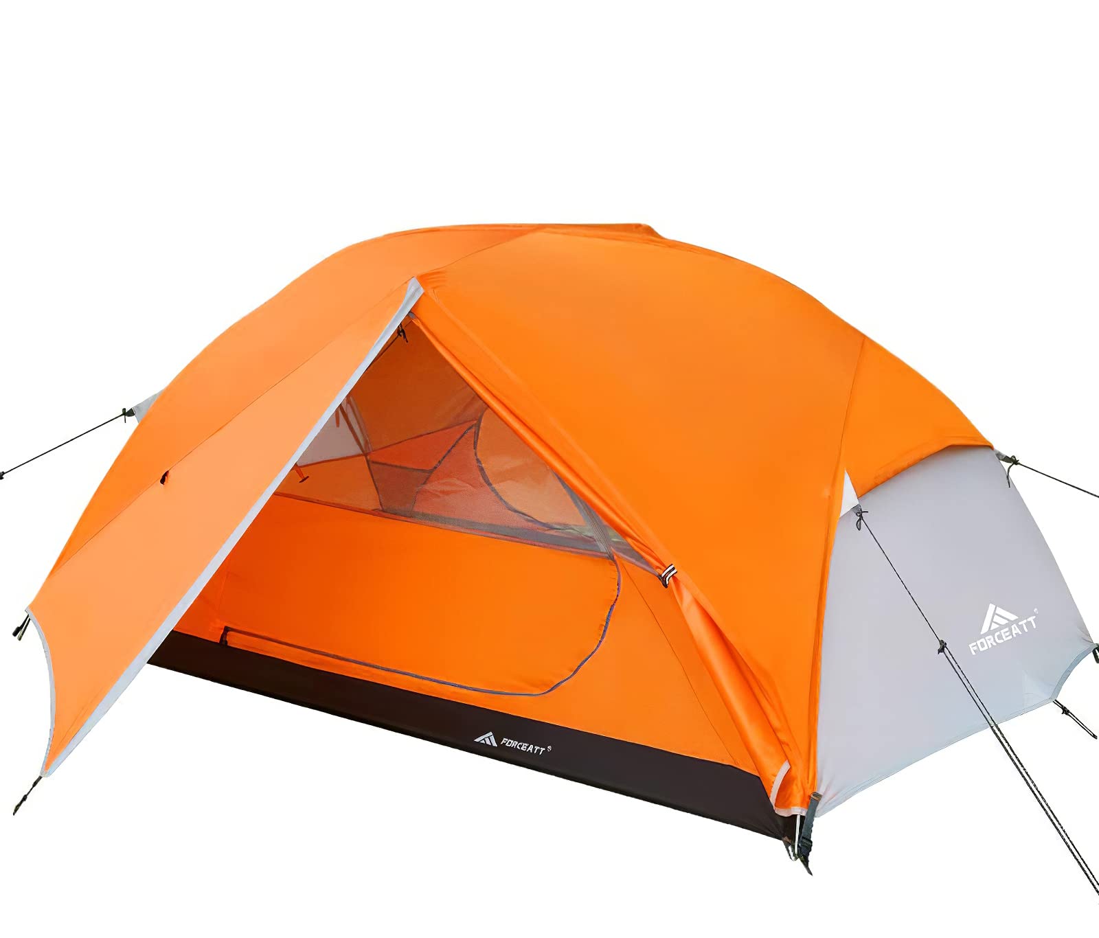 Photo 1 of Forceatt Backpacking Tent 2 Person, Professional Waterproof & Windproof & Pest Proof 2 Doors Lightweight Camping Tent, 3-4 Seasons, Easy Set Up, Great for Camping, Hiking & Outdoor.