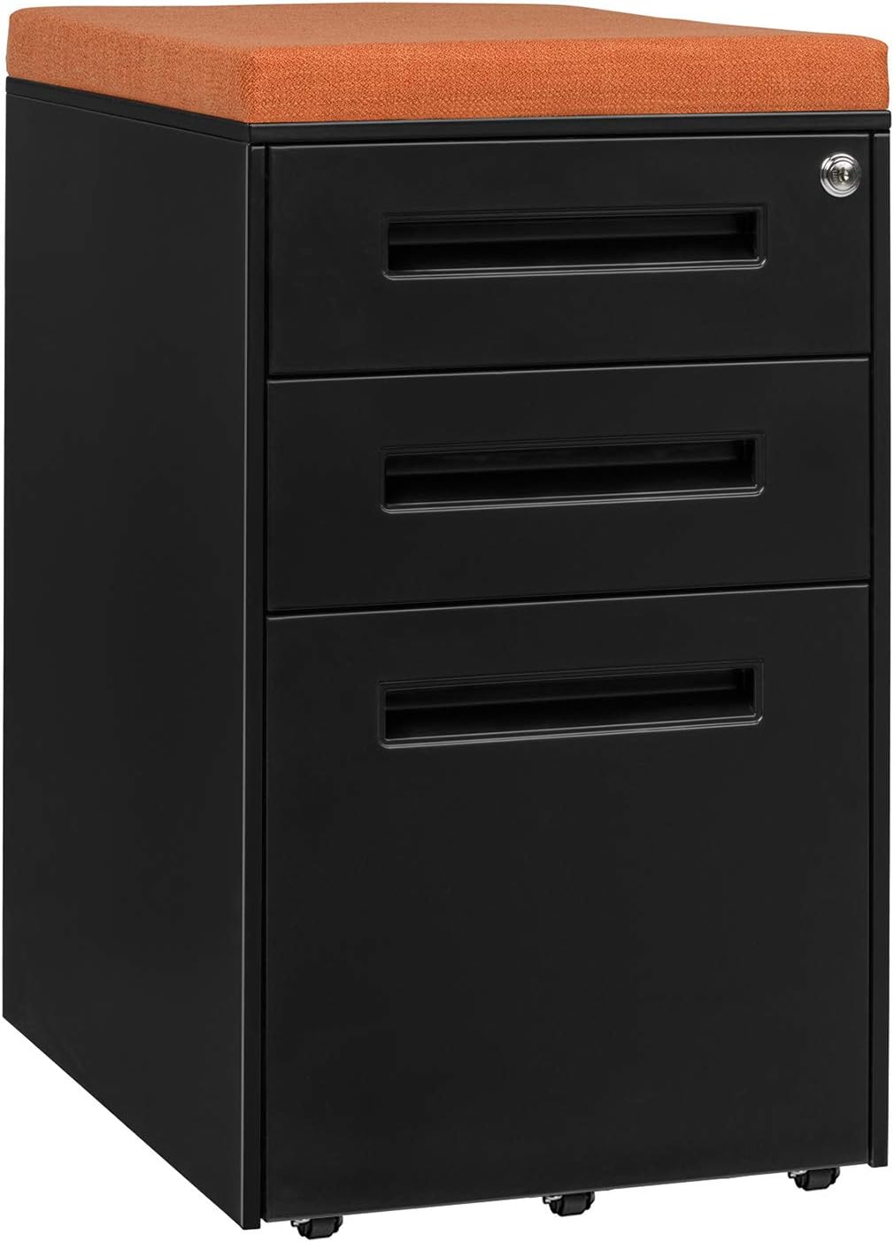 STOCKPILE Seated 3Drawer Mobile File with