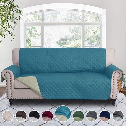 Amazon Com Rhf Reversible Sofa Cover Couch Covers For 3 Cushion