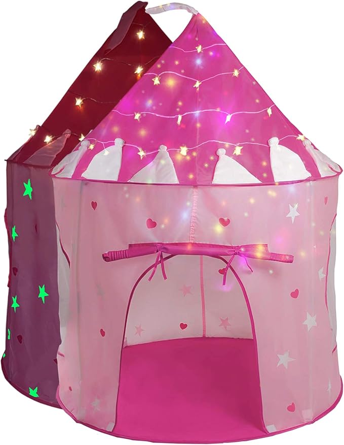 lighted princess tent