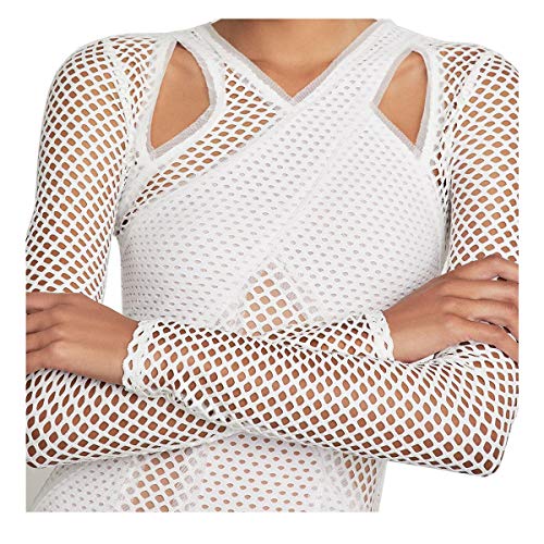 jaylynn mesh patchwork dress