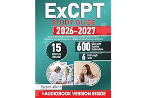 ExCPT Study Guide: Domain-by-Domain, Medication Safety Breakdowns with Expert Strategies to Ace the Certification of Pharmacy Technicians Exam + 600 Q&As with Detailed Explanations (6 Full Tests)