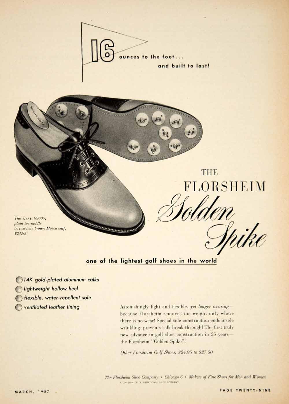 florsheim golf shoes