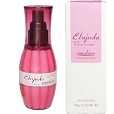 Mil-bon Elujuda Hair Emulsion 120g/4.2oz - Japanese Hair Treat-ment Care for Damaged Hair with Natural Extracts, Moisturizing Baobab &amp; Aqua Collagen, Hair Products for Normal to Thick Stiff Hair