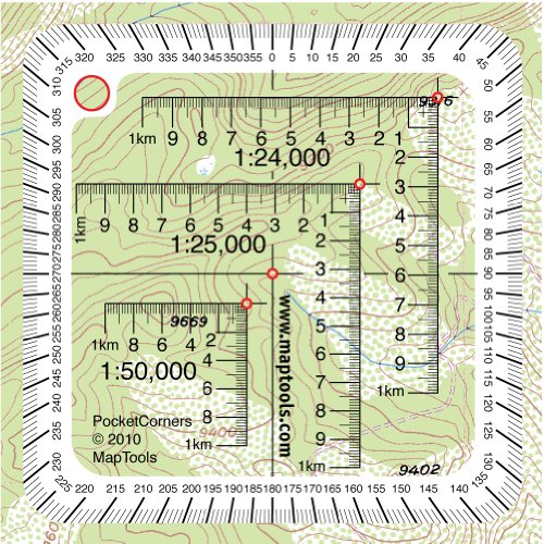 MapTools Pocket Sized UTM Corner Rulers Buy Online in UAE. Sporting