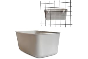 AMZSYLV 26 Pack Rabbit Feeder for Cage Chicken Waterer 21 oz Food Water Cat Treats Cups Puppy Hanging Feeding Dish Coop Bowl Watering Container Drinker Pigeon Bird Bath