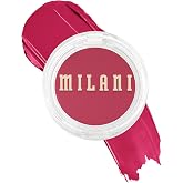Milani Cheek Kiss Cream Blush, Makeup Blush For Cheeks - Blushing Berry | Buttery, Blendable Color For A Natural-Looking Flush For Cheeks &amp; Lips. Infused With Nourishing Fruit Extracts. Made In Korea