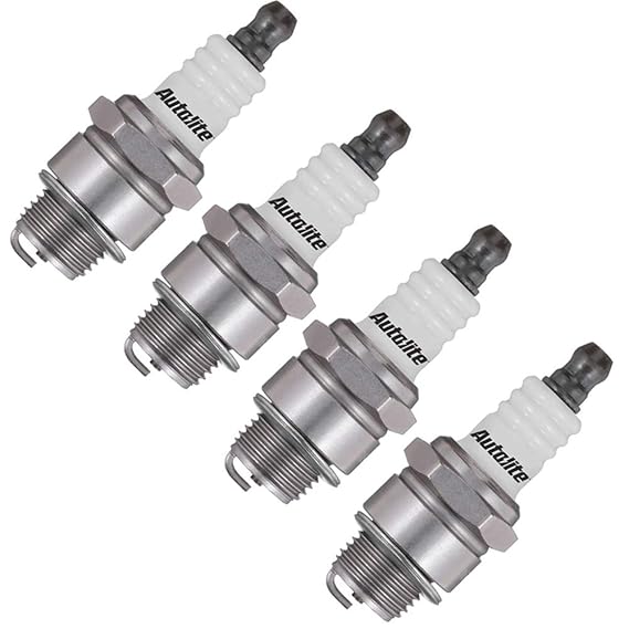 Set (4pcs) Autolite Copper Core Spark Plugs NonResistor