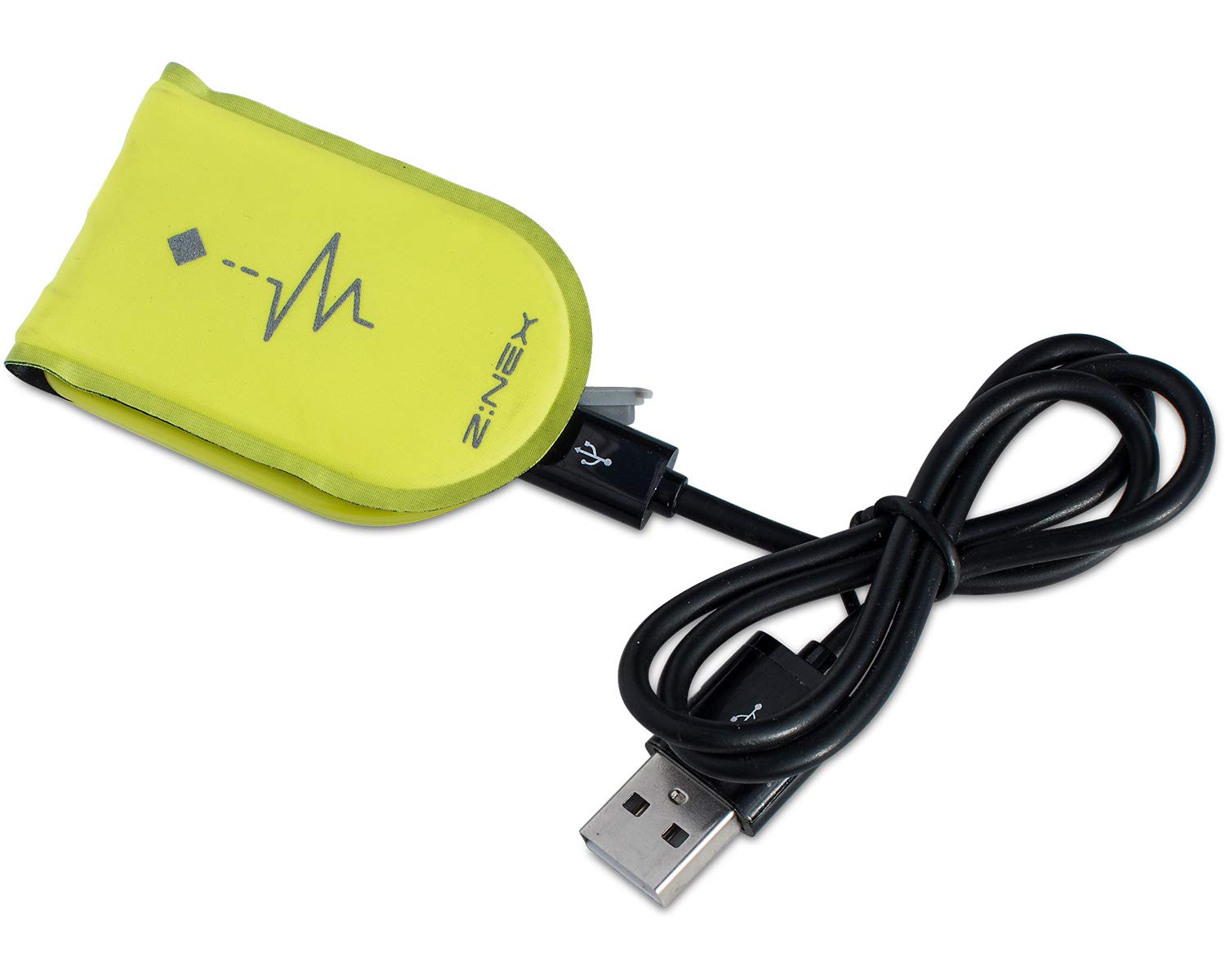 Z:NEX USB Rechargeable LED Magnetic Clip Perfect bright light for optimal visibility at night and in low light conditions