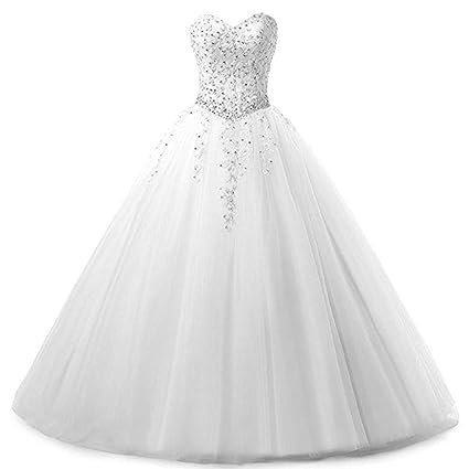 Zorayi Damen Liebsten Lang Tüll Formellen Abendkleid Ballkleid Festkleider