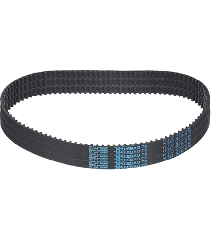 T5 Timing Belt Polyurethane Steel Wire - 6/10/15/20mm Width 340-370mm Length Synchronous Belts