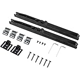 RealPlus 2pcs Barn Door Soft Close Mechanism Spring Buffer Damper Sliding Barn Door Hardware for Door Weight 70-160 Pounds, A