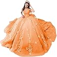 Mauuwy Sweetheart Ball Gown Quinceanera Dresses Bead Appliques Flower Long Prom Dress Party Gowns Vestidos De 15 Anos YMX173