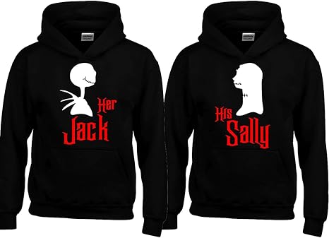 jack and sally hoodies