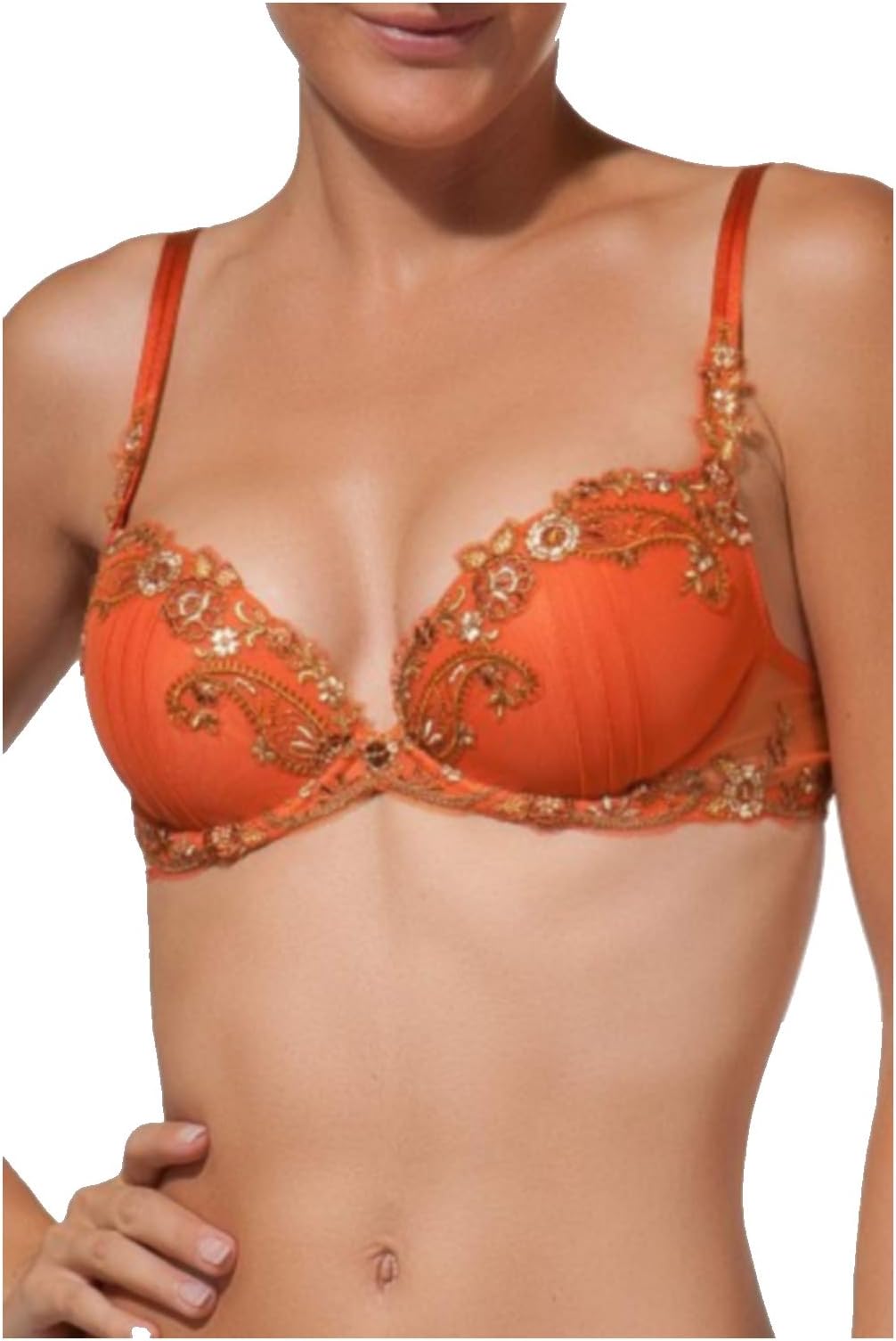 Lise Charmel Push-up Bra Model Vibration Sutra Color Orange Reference ACC3560