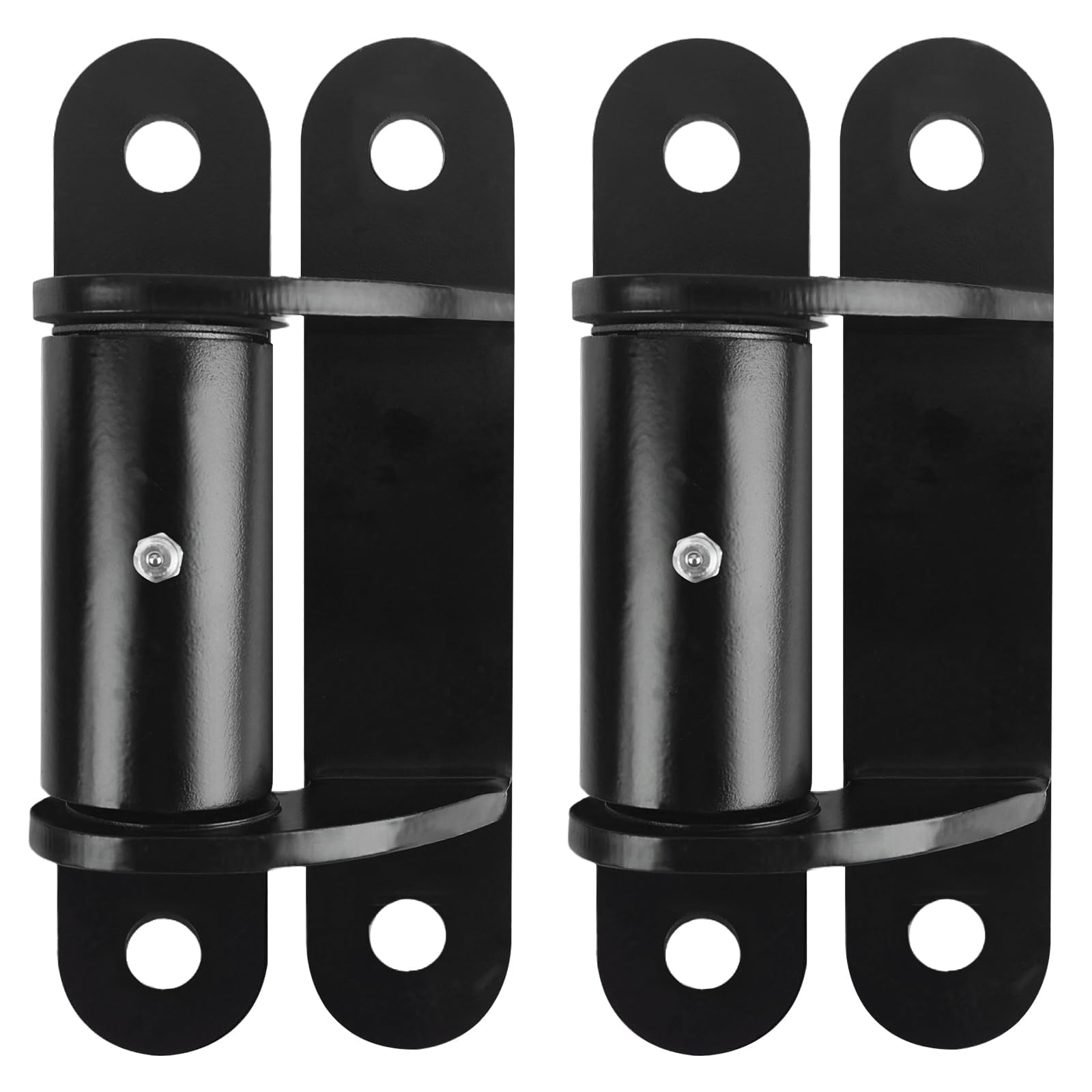 Photo 1 of **SEE NOTES** Joytrace 7" 2062P Heavy Duty Gate Hinges 1100lb Capacity - Bolt On/Weld On Carbon Steel Hinges for Driveway Gates, Fence & Barn Doors - Ball Bearing Design, Rust-Black Resistant Finish ?2pcs?