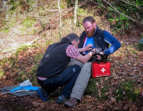 Crossaid-First-Aid-kit-160-Piece-for-Medical-Emergency-Bonus-46-Piece-Traveling-First-Aid-Kit-Includes-Survival-Paracord-Bracelet-for-Home-Office-car-Outdoors-Boat-Camping-Hiking-Daycare