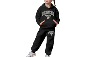 KATSEYE Girls 2 Piece Outfits Sweatsuit Katseye Merch Pullover Hoodie Sweatshirt Lounge Sets Jogger Sweatpants