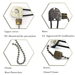 Akahttbn Ceiling Fan Light Switch Zing Ear