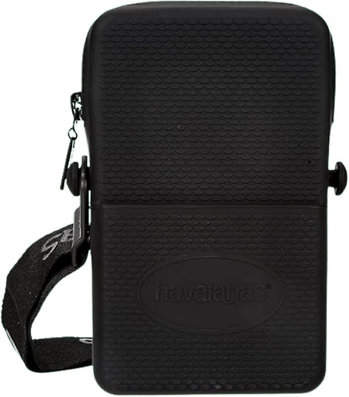 - Street Bag, Sac Pratique et Polyvalent, avec Bandoulière Ajustable de 1,20 m, Imperméable, Adultes Unisexe, Noir