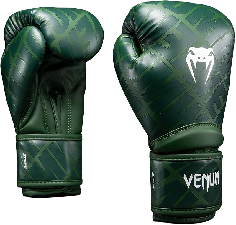 Luvas de Boxe Contender 1.5 XT 3D - Verde Floresta - 16 Onças