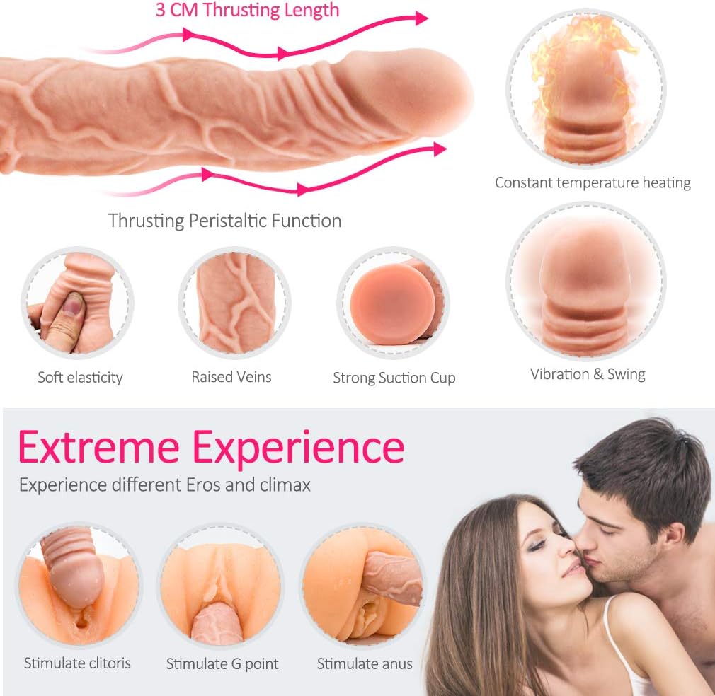 Remote Control Women Toys Powerful Thrusting Machine Gun Automatic Massage Tool with Suction Cup Six Toy for Women Waterproof Tshirt