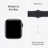 Apple Watch SE (2nd Gen, 2023) GPS 40mm Silver Aluminium Storm Blue Band view 6