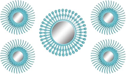 hogar y mas espejos de pared redondos